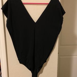 Zara Black bodysuit